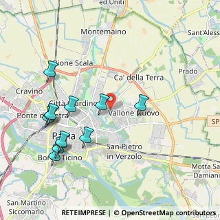 Mappa Piazzale del Crosione, 27100 Pavia PV, Italia (2.23417)