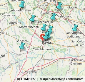 Mappa Via Achille Grandi, 27100 Pavia PV, Italia (12.94818)