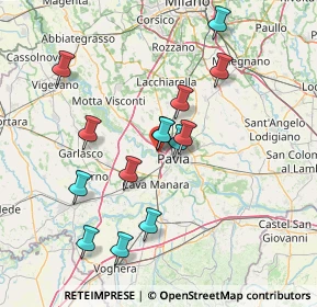 Mappa Via Achille Grandi, 27100 Pavia PV, Italia (13.72214)