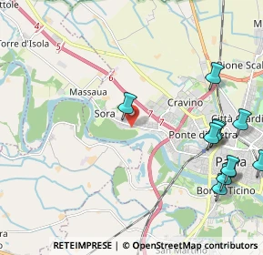 Mappa Via Achille Grandi, 27100 Pavia PV, Italia (2.75909)