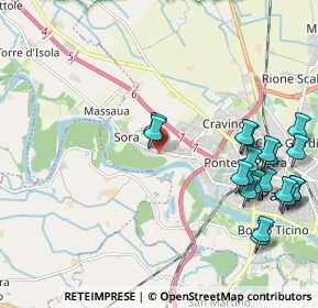 Mappa Via Achille Grandi, 27100 Pavia PV, Italia (2.5455)