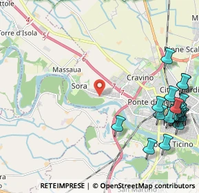 Mappa Via Achille Grandi, 27100 Pavia PV, Italia (2.9505)