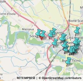 Mappa Via Achille Grandi, 27100 Pavia PV, Italia (2.3195)