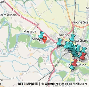 Mappa Via Achille Grandi, 27100 Pavia PV, Italia (2.58467)