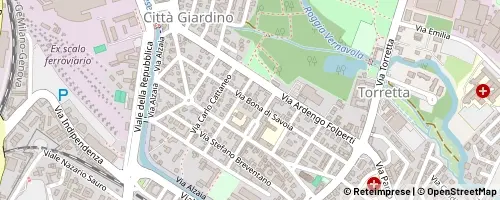 Mappa Pavia