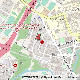 Mappa Via Giuseppe Moruzzi, 2, 27100 Pavia, Pavia (Lombardia)