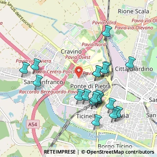 Mappa Via Cazzamali, 27100 Pavia PV, Italia (1.0355)