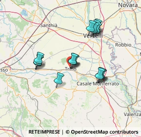 Mappa Via G. A. Irico, 13039 Trino VC, Italia (12.71824)