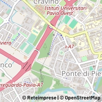 মানচিত্র Pavia