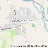 Karte Motta de' Conti