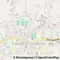 Map Casale di Scodosia