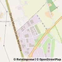 Kaart Porto Mantovano