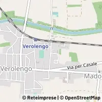 Mapa Verolengo