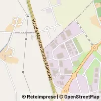 Kaart Porto Mantovano