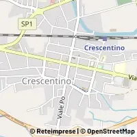 नक्शा Crescentino