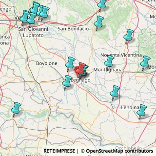 Mappa Via Emilio Lussu, 37045 Legnago VR, Italia (22.2765)