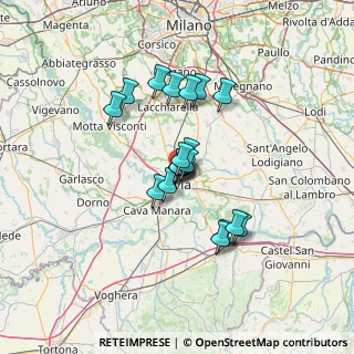 Mappa Via Rossi Aldo, 27100 Pavia PV, Italia (9.7475)