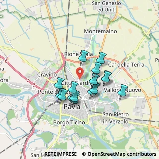 Mappa Via Rossi Aldo, 27100 Pavia PV, Italia (1.33471)