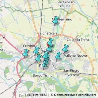 Mappa Via Rossi Aldo, 27100 Pavia PV, Italia (1.40083)