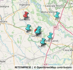 Mappa CAP, 27026 Madonna , Italia (4.54385)