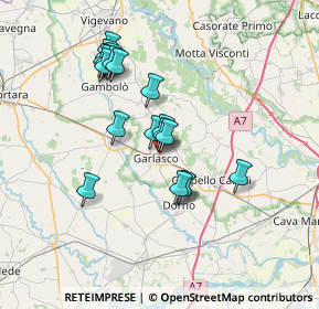 Mappa Piazzale Papa Giovanni XXIII', 27026 Garlasco PV, Italia (6.37)