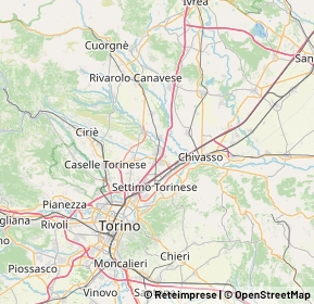 Mappa 10088 Volpiano TO, Italia (8.607)