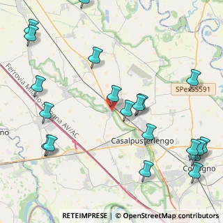 Mappa Vicolo Alessandro Volta, 26841 Casalpusterlengo LO, Italia (5.604)