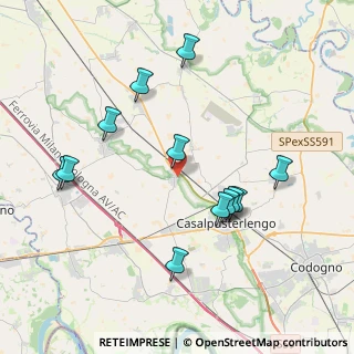 Mappa Vicolo Alessandro Volta, 26841 Casalpusterlengo LO, Italia (4.0075)