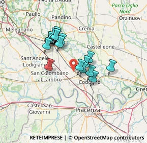 Mappa Vicolo Alessandro Volta, 26841 Casalpusterlengo LO, Italia (11.3845)