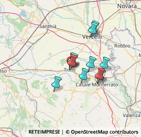 Mappa Largo Rodari, 13039 Trino VC, Italia (9.53727)