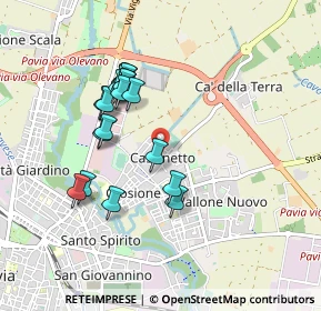 Mappa Via Giovanni Tavazzani, 27100 Pavia PV, Italia (0.817)
