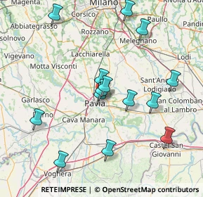 Mappa Via Giovanni Tavazzani, 27100 Pavia PV, Italia (15.555)