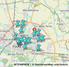 Mappa Via Giovanni Tavazzani, 27100 Pavia PV, Italia (1.7175)