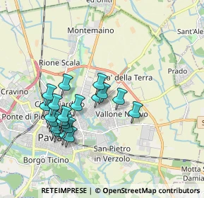 Mappa Via Giovanni Tavazzani, 27100 Pavia PV, Italia (1.751)