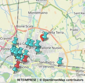 Mappa Via Giovanni Tavazzani, 27100 Pavia PV, Italia (2.42167)