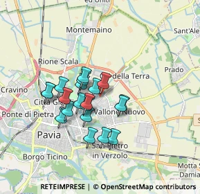 Mappa Via Giovanni Tavazzani, 27100 Pavia PV, Italia (1.353)