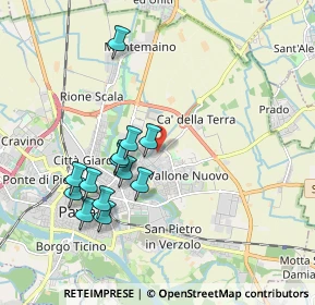 Mappa Via Giovanni Tavazzani, 27100 Pavia PV, Italia (1.79308)