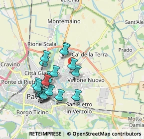Mappa Via Giovanni Tavazzani, 27100 Pavia PV, Italia (1.8265)