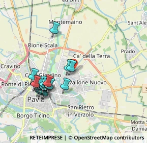 Mappa Via Giovanni Tavazzani, 27100 Pavia PV, Italia (1.942)