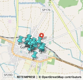 Mappa Via Pagliazzo, 27026 Garlasco PV, Italia (0.7165)