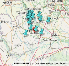 Mappa Via Pagliazzo, 27026 Garlasco PV, Italia (11.4425)