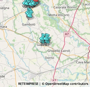 Mappa Via Pagliazzo, 27026 Garlasco PV, Italia (10.674)