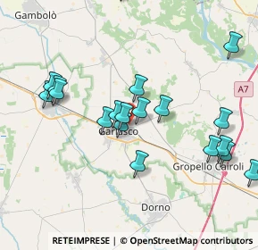 Mappa Via Pagliazzo, 27026 Garlasco PV, Italia (4.225)