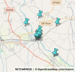 Mappa Via Visconti Caterina, 37045 Legnago VR, Italia (2.26417)