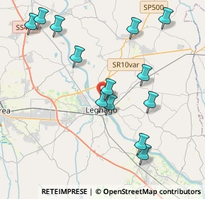 Mappa Via Visconti Caterina, 37045 Legnago VR, Italia (4.28)