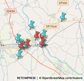 Mappa Via Visconti Caterina, 37045 Legnago VR, Italia (3.31846)