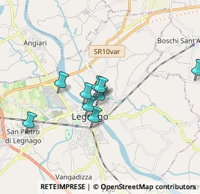 Mappa Via Giovanni da Legnago, 37045 Legnago VR, Italia (2.23583)