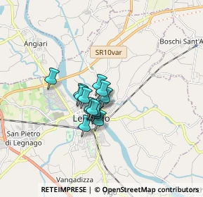 Mappa Via Giovanni da Legnago, 37045 Legnago VR, Italia (0.94333)