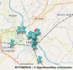 Mappa Via Giovanni da Legnago, 37045 Legnago VR, Italia (1.4775)