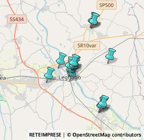 Mappa Via Fratelli Cairoli, 37045 Legnago VR, Italia (2.85467)